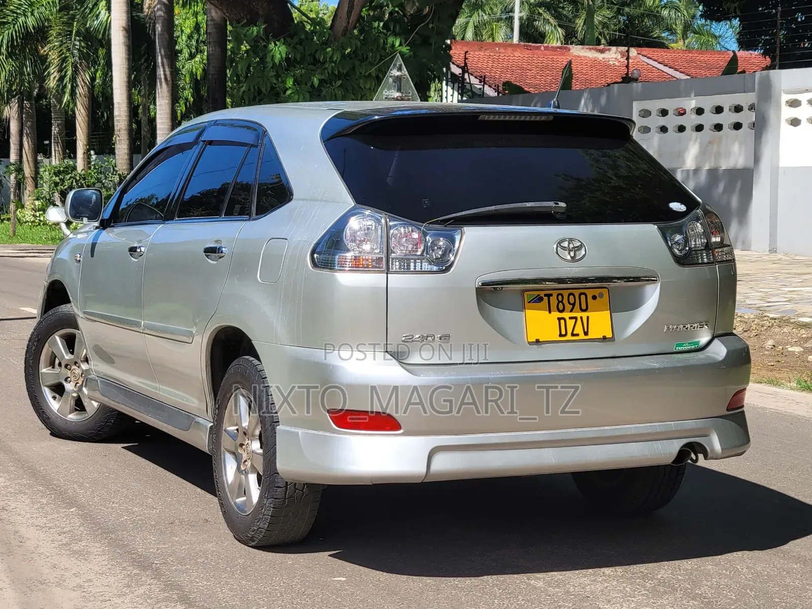 Toyota Harrier 2008 Silver