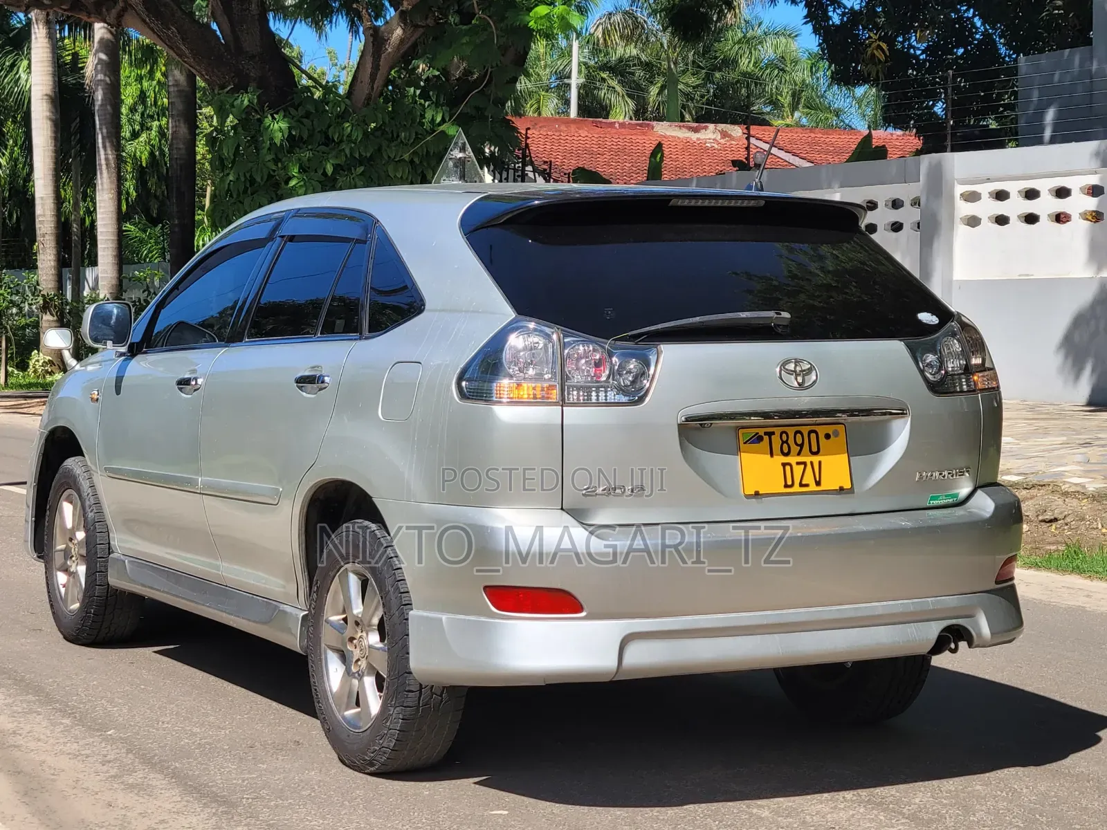 Toyota Harrier 2008 Silver