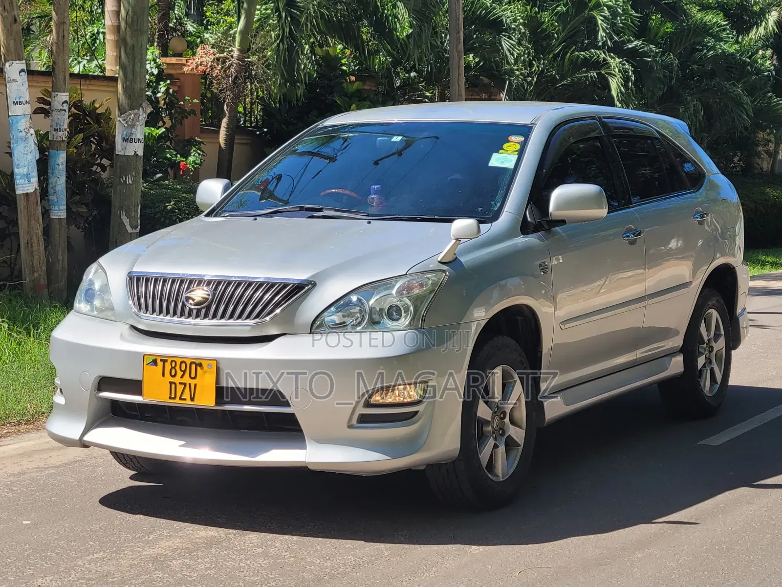 Toyota Harrier 2008 Silver