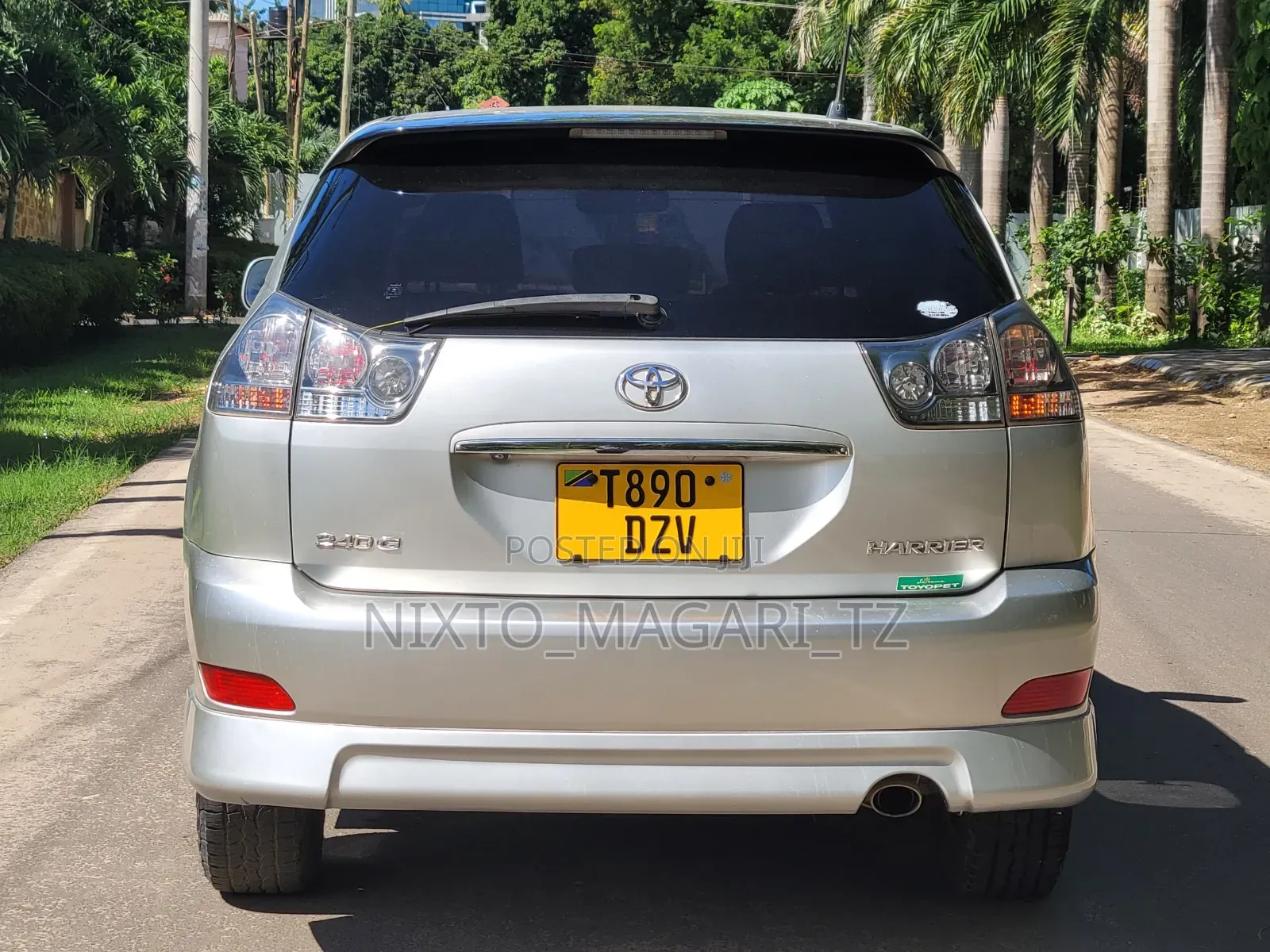 Toyota Harrier 2008 Silver