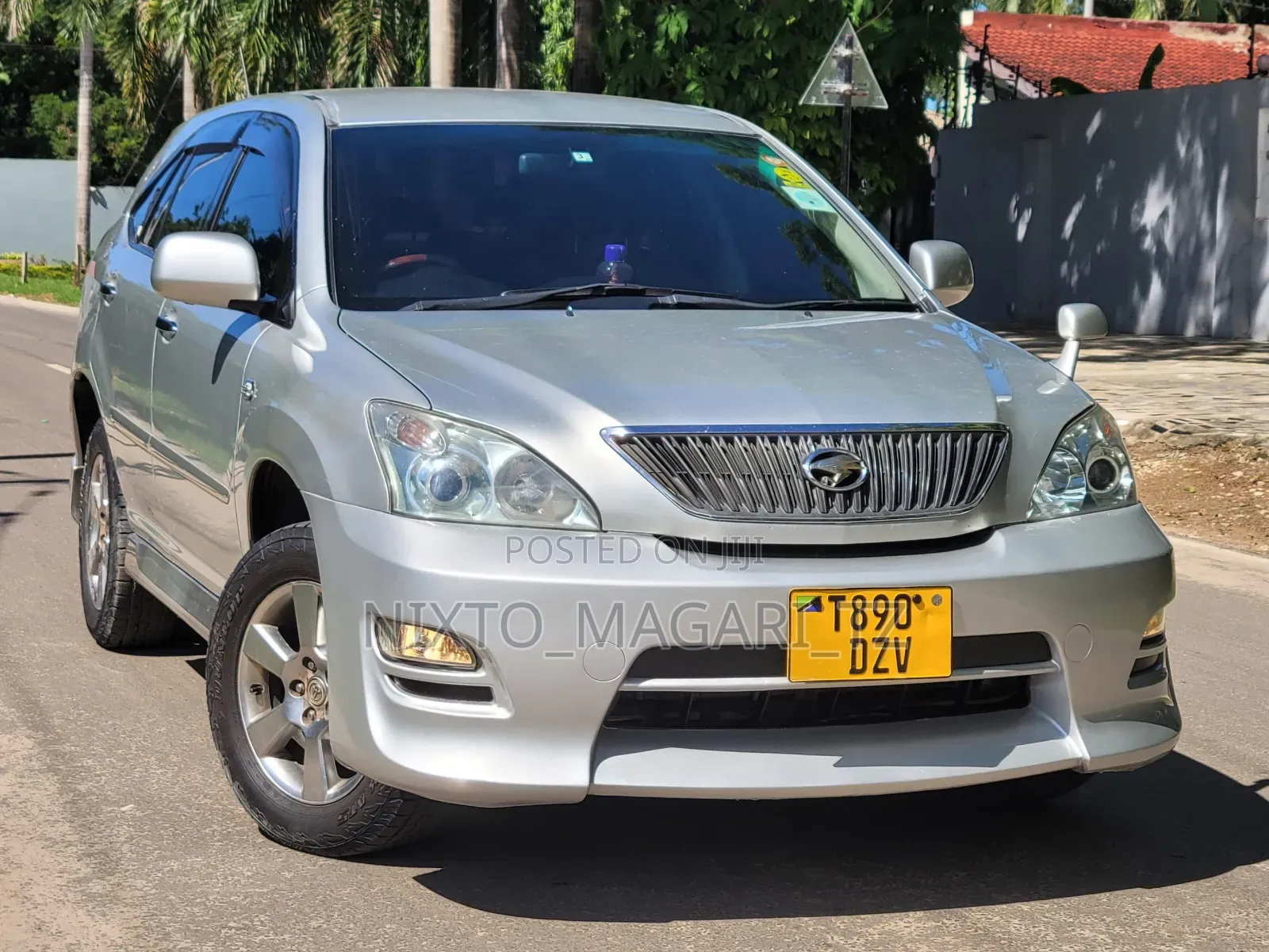 Toyota Harrier 2008 Silver