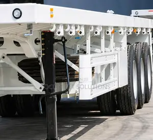 Brand New Cimc Flatbed Trailer 40ft | 3 Axle | Heavy Duty