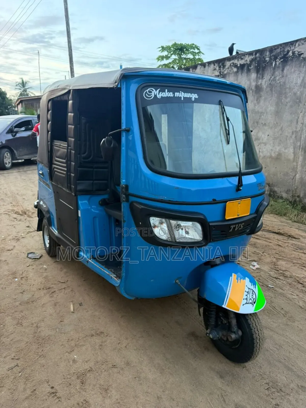 TVS King Deluxe Plus iTouch Start 2025 Blue