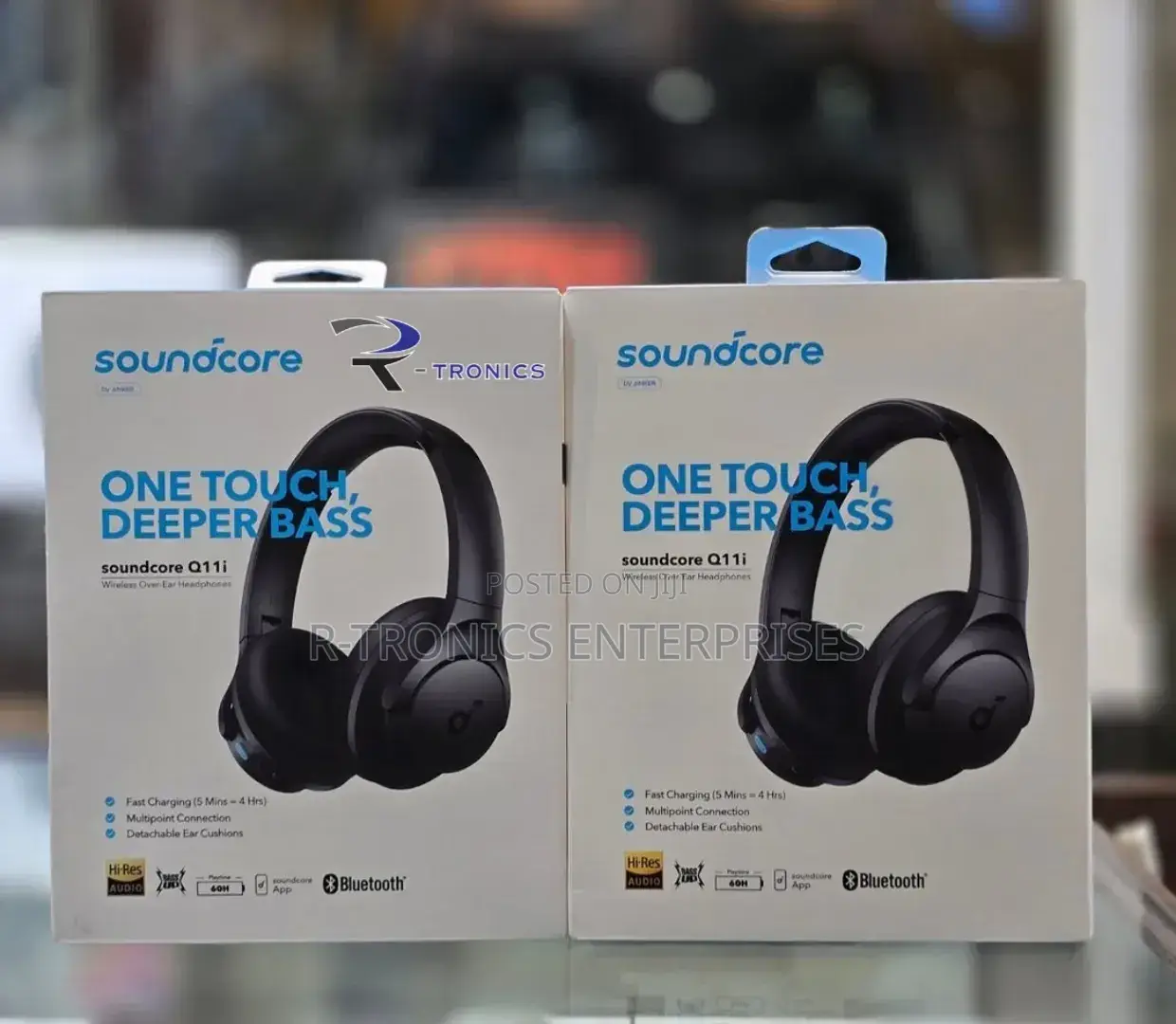 Soundcore Q11i Wireless Over-Ear Bluetooth Headphones by Anker