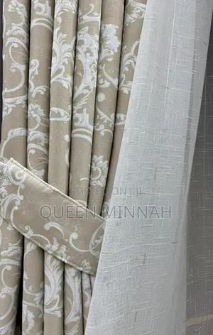 Dual-Layer Curtain Set
