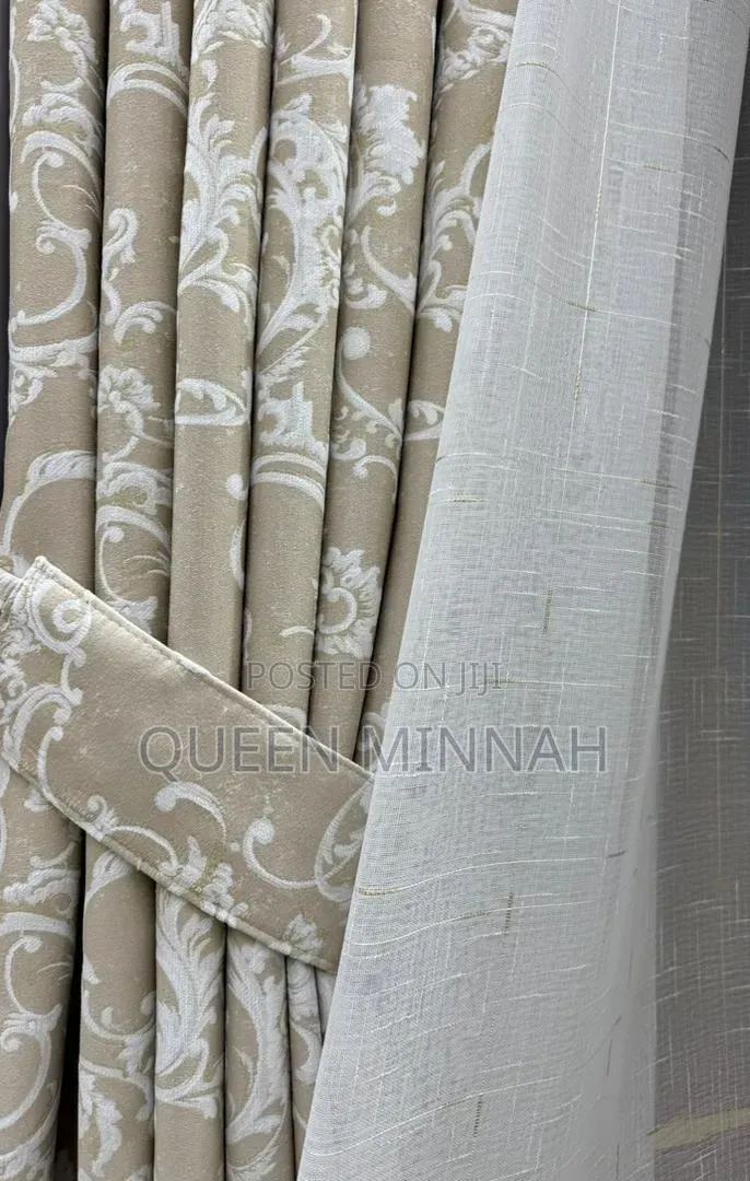 Dual-Layer Curtain Set