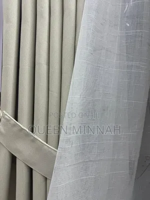 Dual-Layer Curtain Set