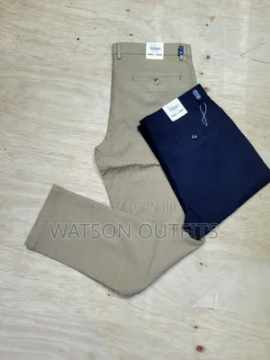 Men's New and Original Materials Dress Pants Smartly Branded