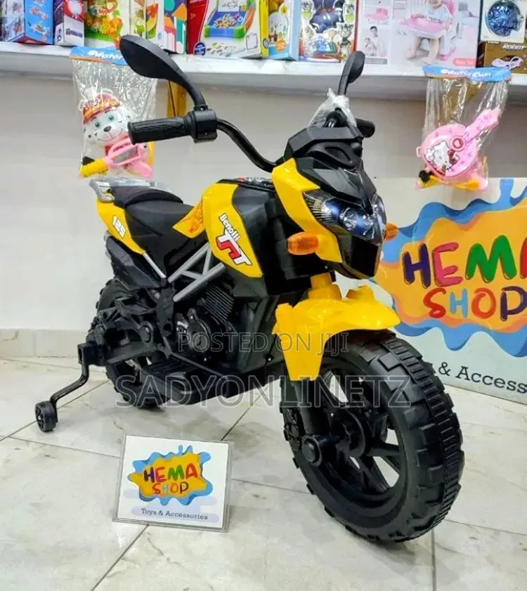 Two Wheel Electric Kids Motorcycle 3-8year
