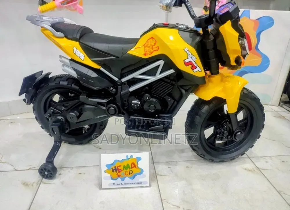 Two Wheel Electric Kids Motorcycle 3-8year