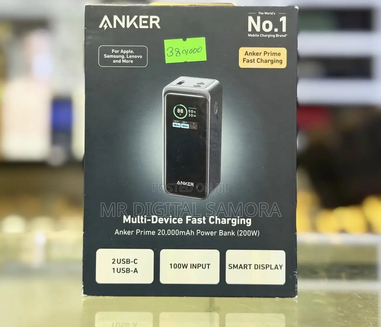 Anker Multi-Device Fast Charging 20000mah,200w