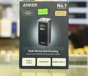 Anker Multi-Device Fast Charging 20000mah,200w