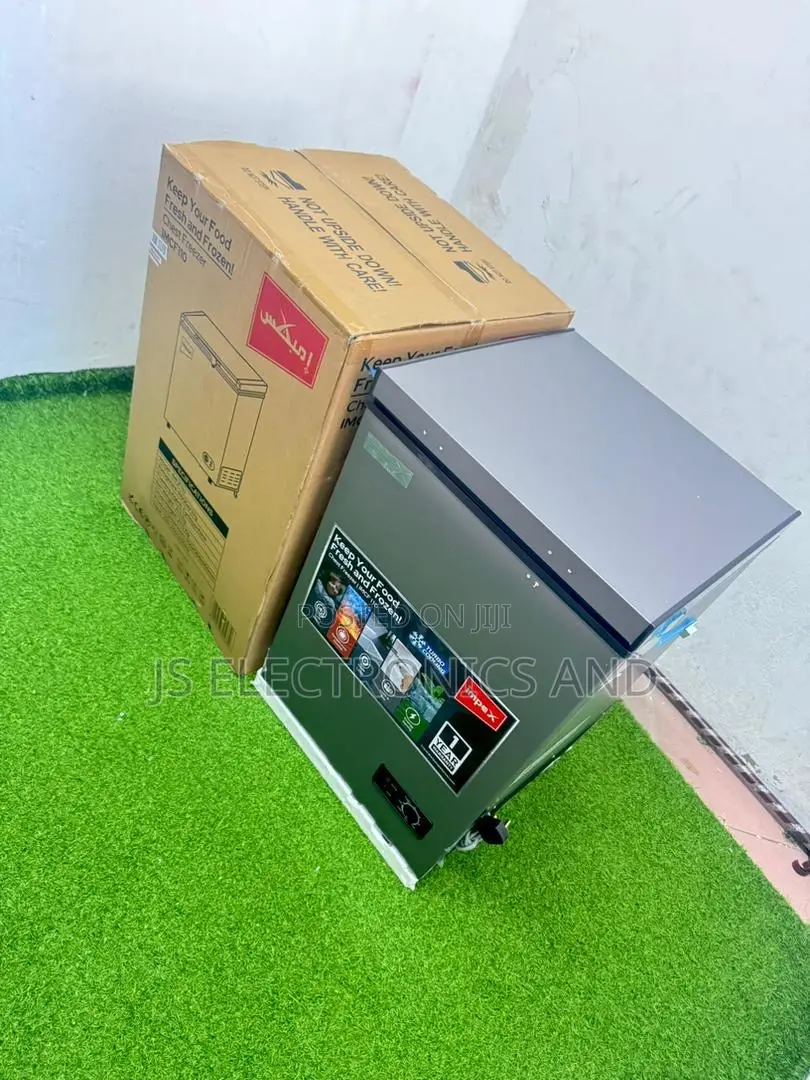 Impex Freezer 100l Single Door Quality Ya Hali Ya Juu Warranty Mwaka