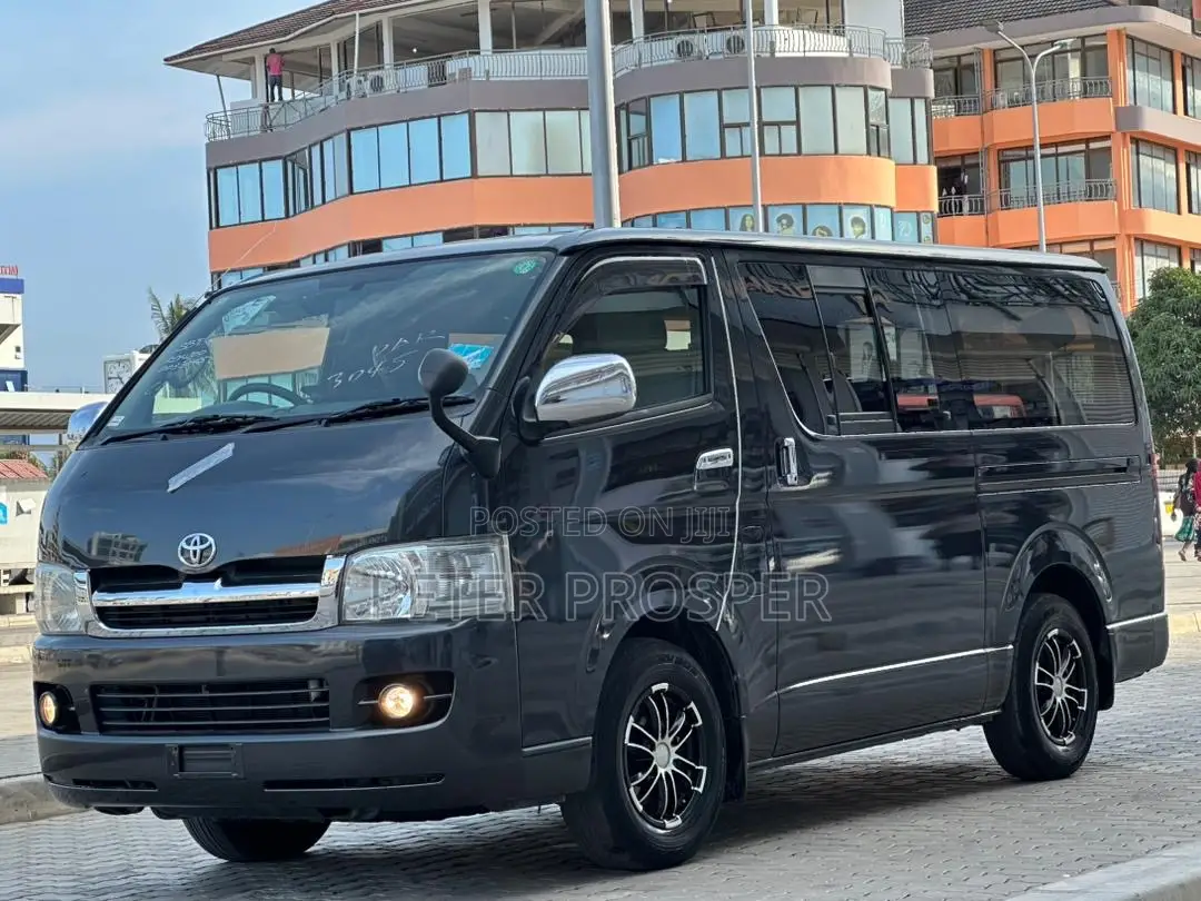 New Toyota HiAce 2006 Black