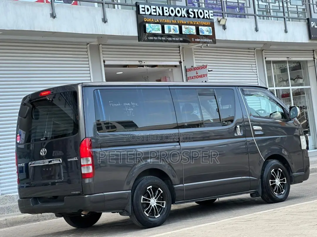 New Toyota HiAce 2006 Black