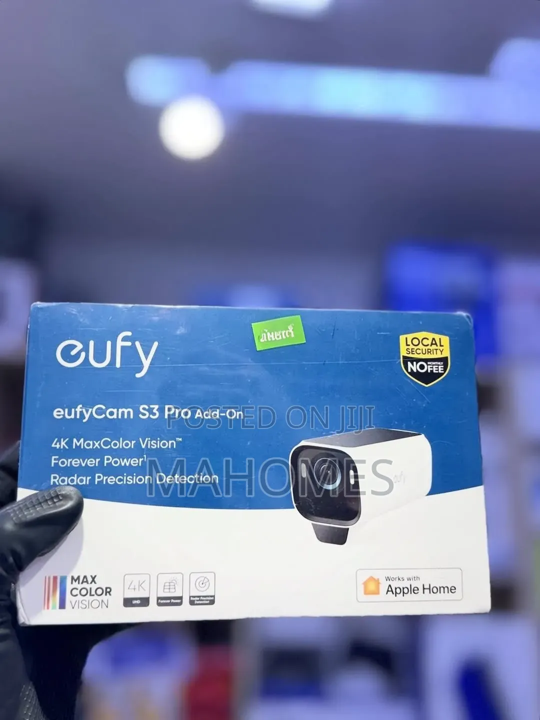 Eufycam S3 Pro Add - On 4 K Max Color Vision. Forever Power Radar