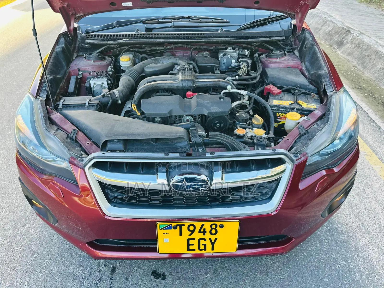 Subaru Impreza 2013 Maroon