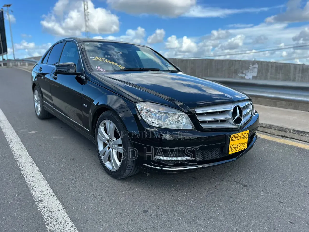 Mercedes-Benz C200 2010 Black