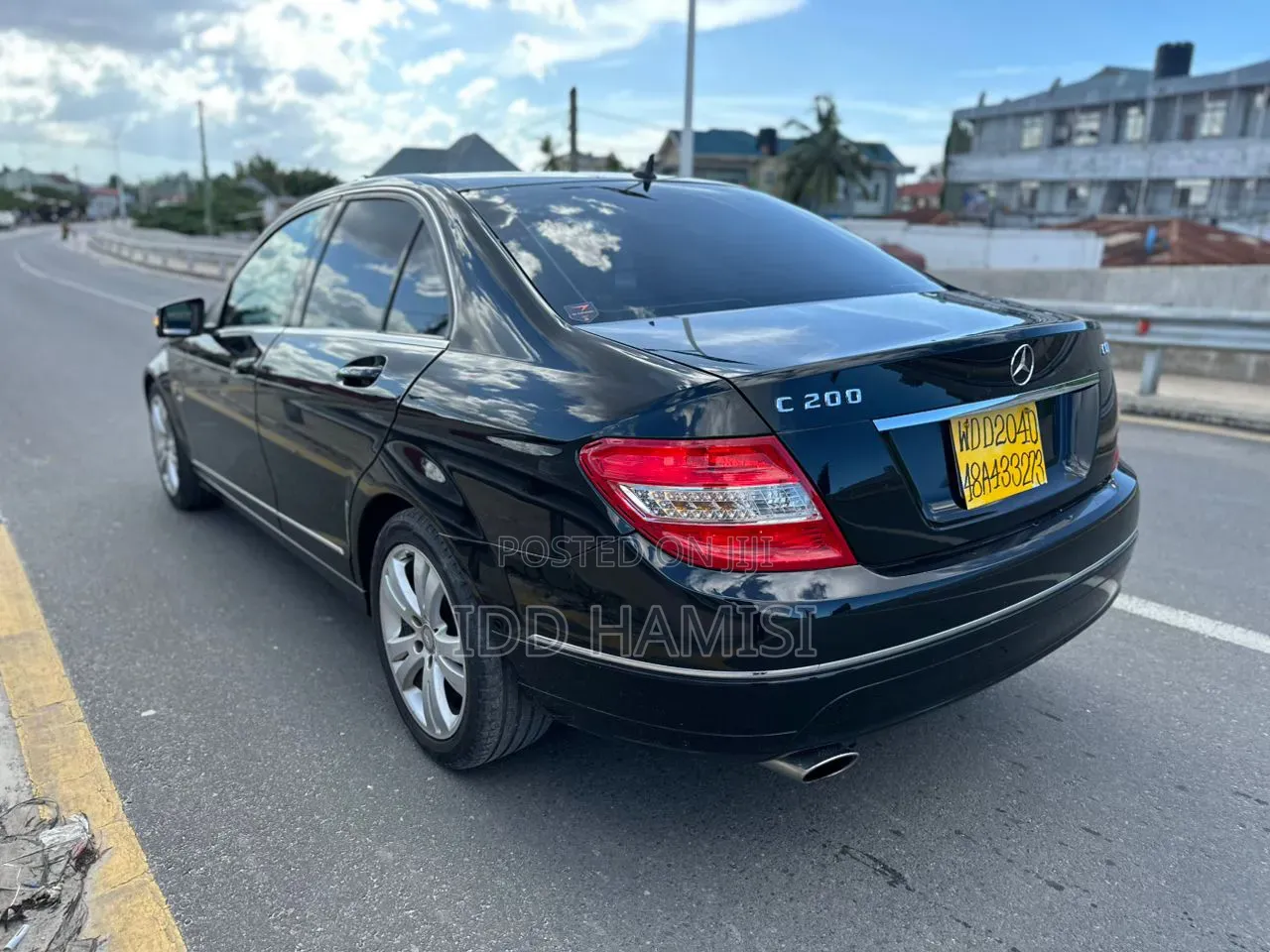 Mercedes-Benz C200 2010 Black