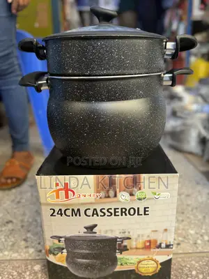 24cm Nonstick Pot Cook and Steam