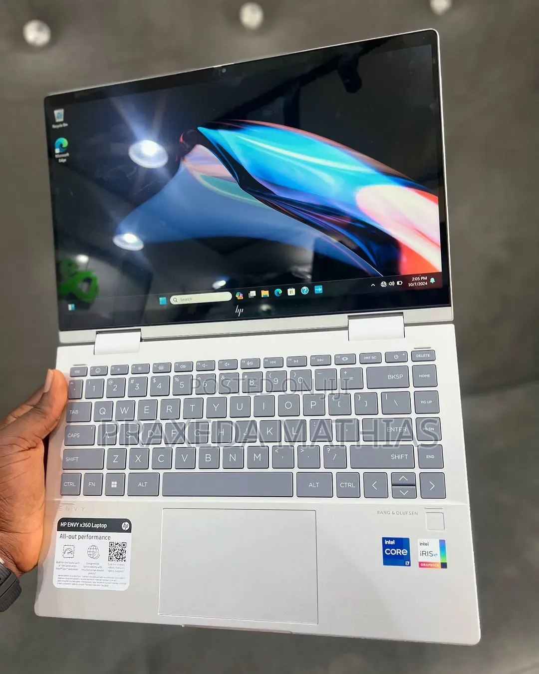 Laptop HP Envy X360 16GB Intel Core i7 SSD 512GB