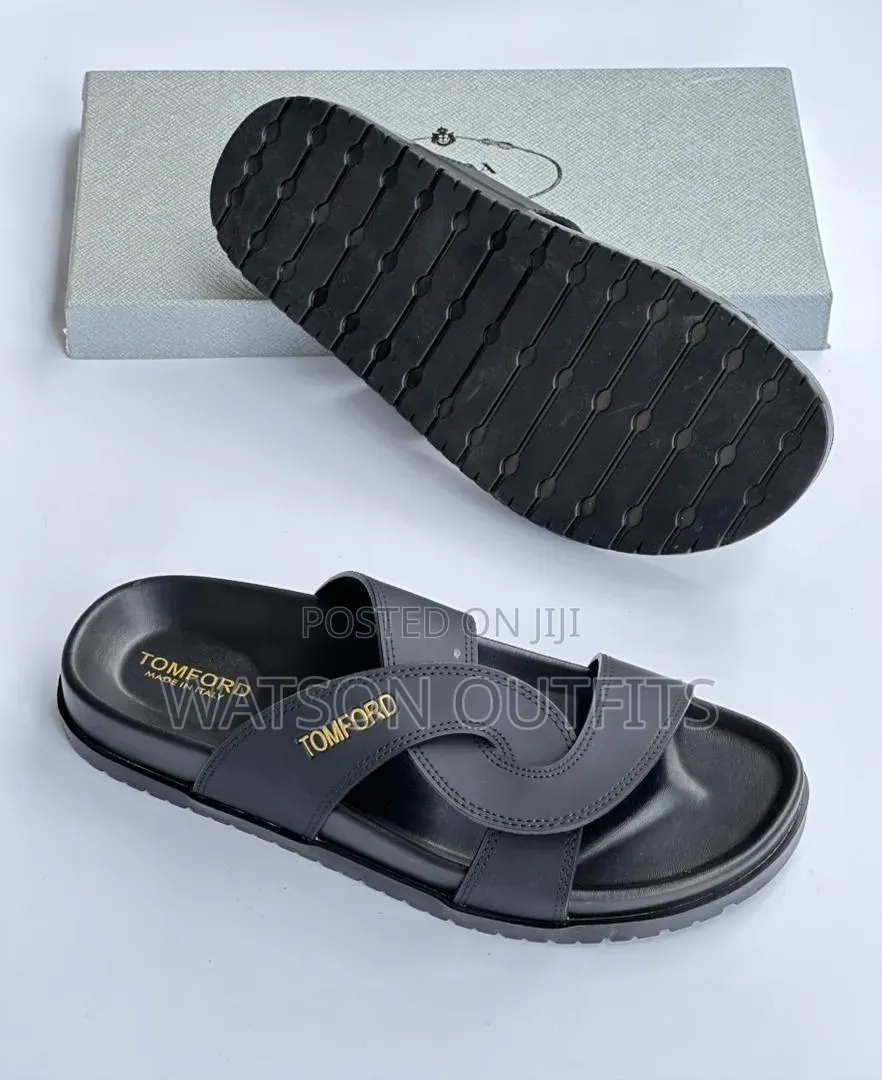 Men's Leather Sandals or Open Shoes Valentino Tomford Nicely Branded