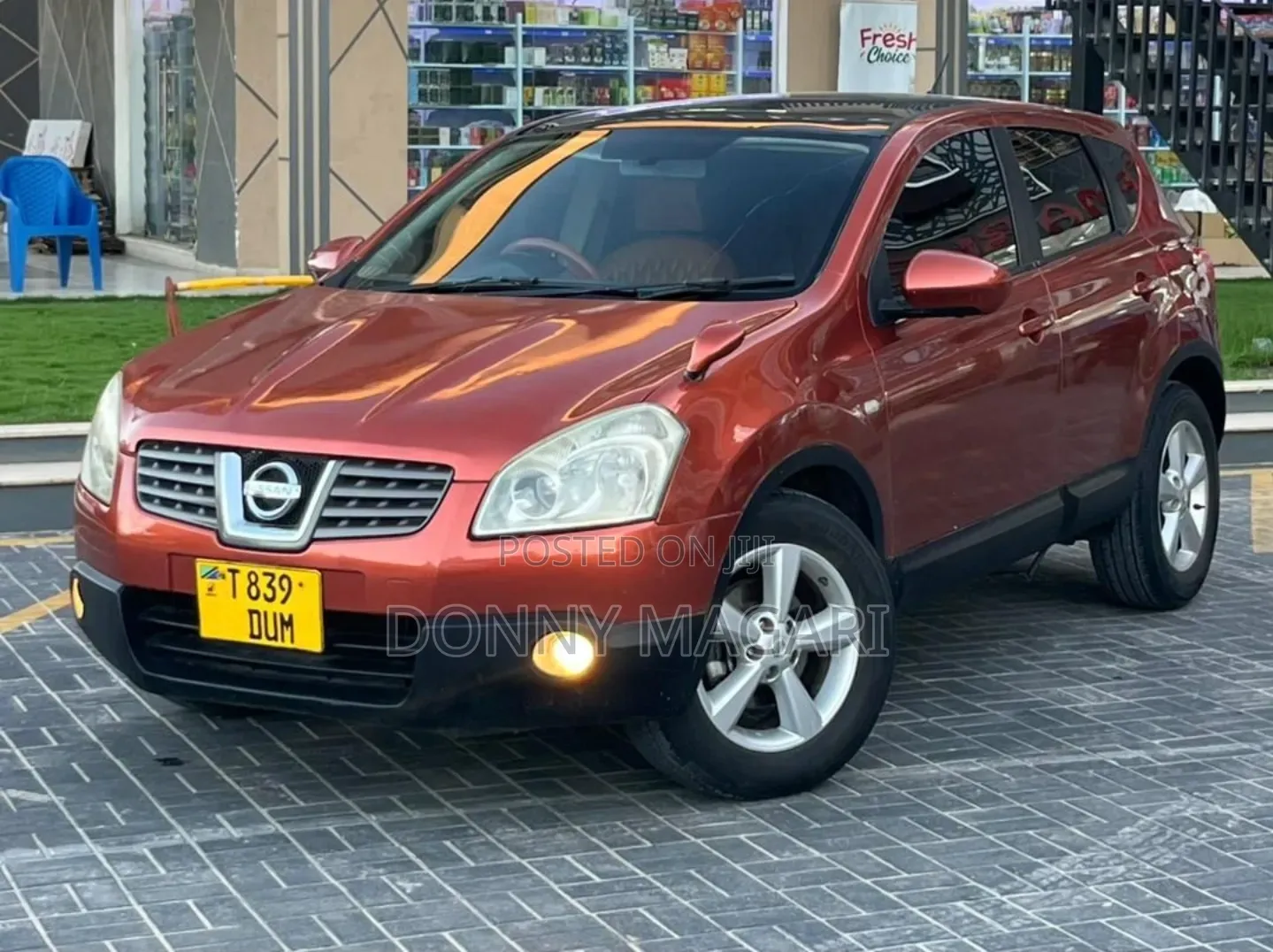 Nissan Dualis 2007 Orange