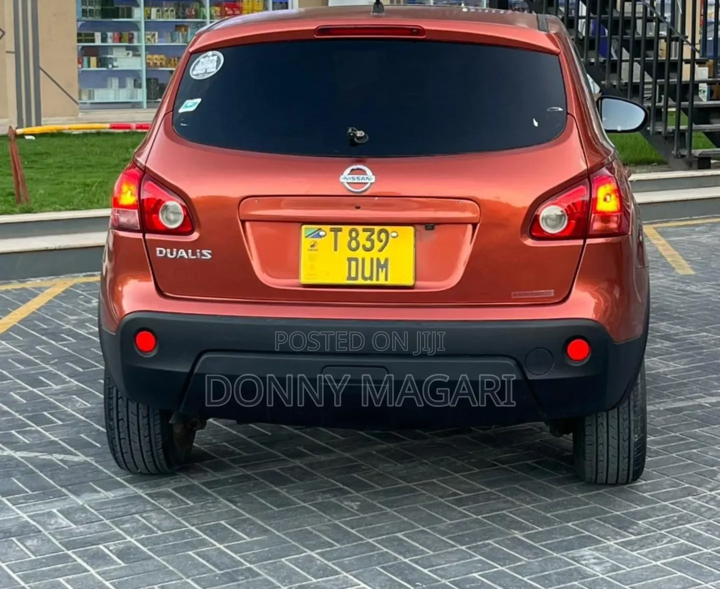 Nissan Dualis 2007 Orange