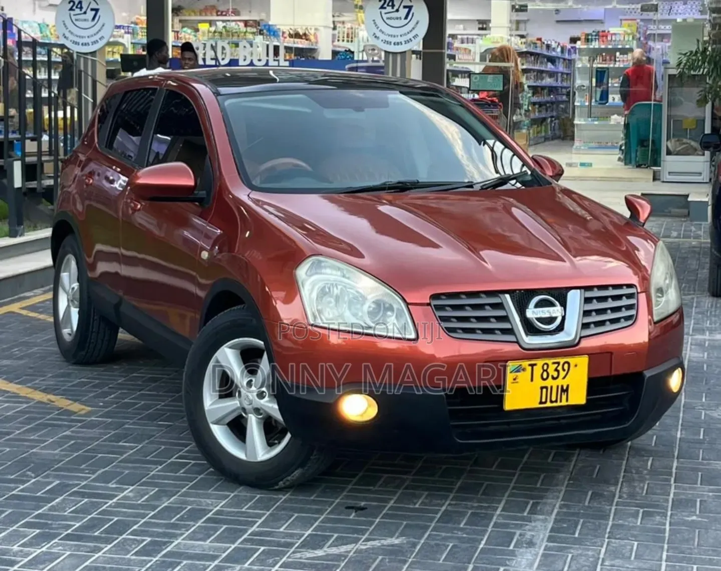 Nissan Dualis 2007 Orange