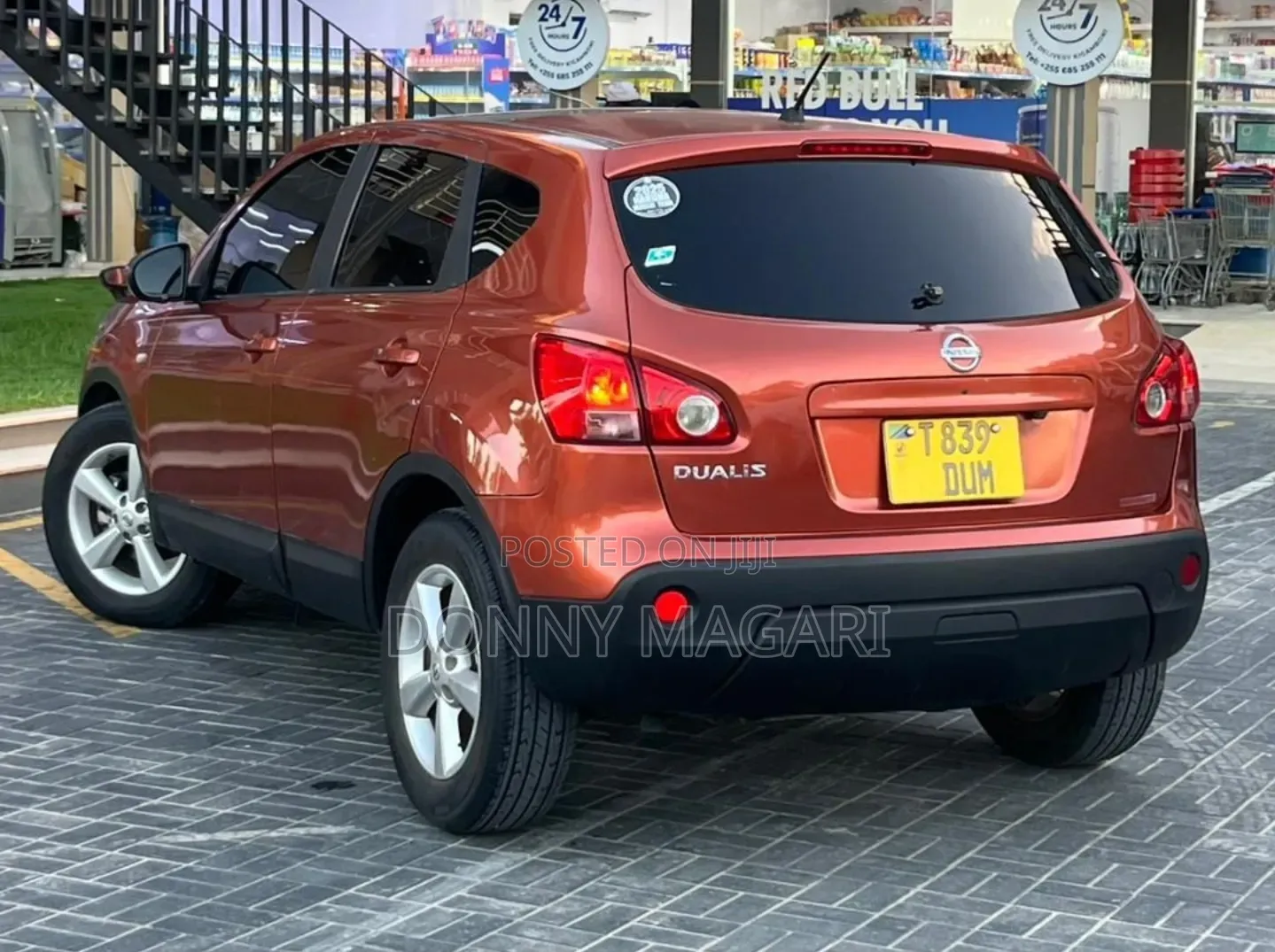 Nissan Dualis 2007 Orange