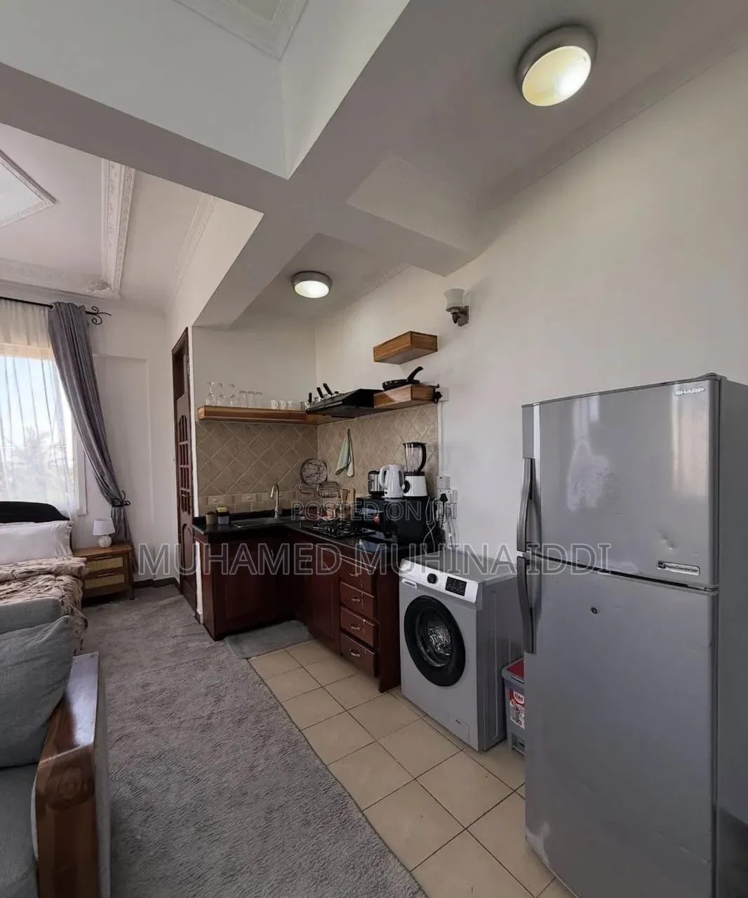 Furnished Studio Apartment in Ada Estate, Kinondoni for rent