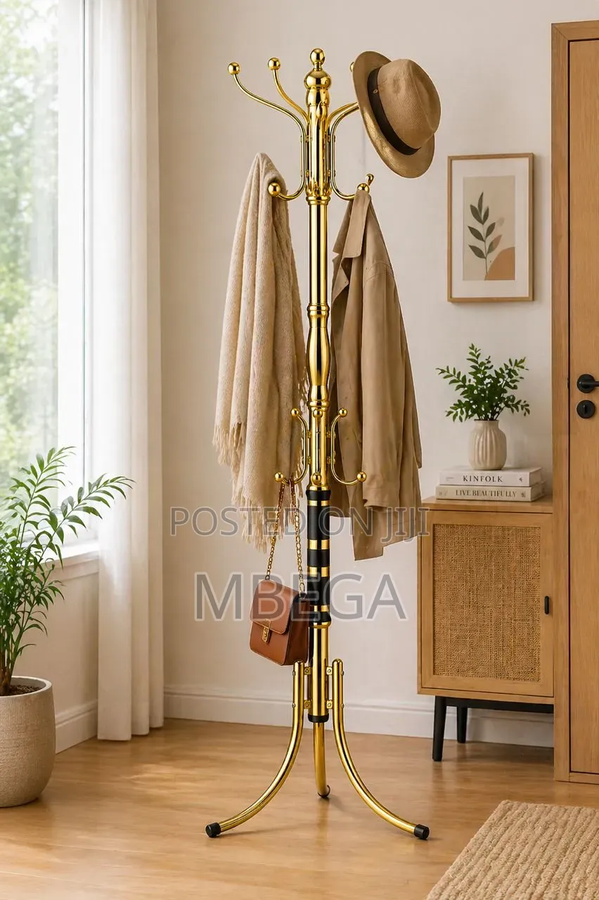 Stainless Steel Coats Hats Rack* Inabeba Mpaka 30kg