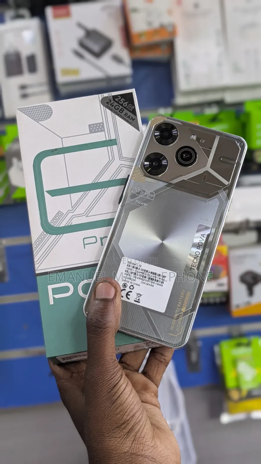 New Tecno Pova 6 Pro 5G 256 GB