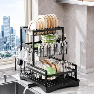 3-Layers Multifunction Bowl Rack
