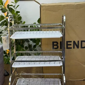 3-Tier Stainless Steel Dish Drainer