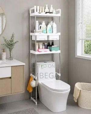 Steel Toilet Storage Rack