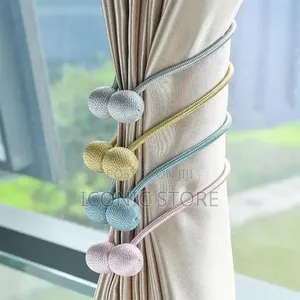 Elegant Curtain Tieback Rope – Magnetic Holder for Curtains