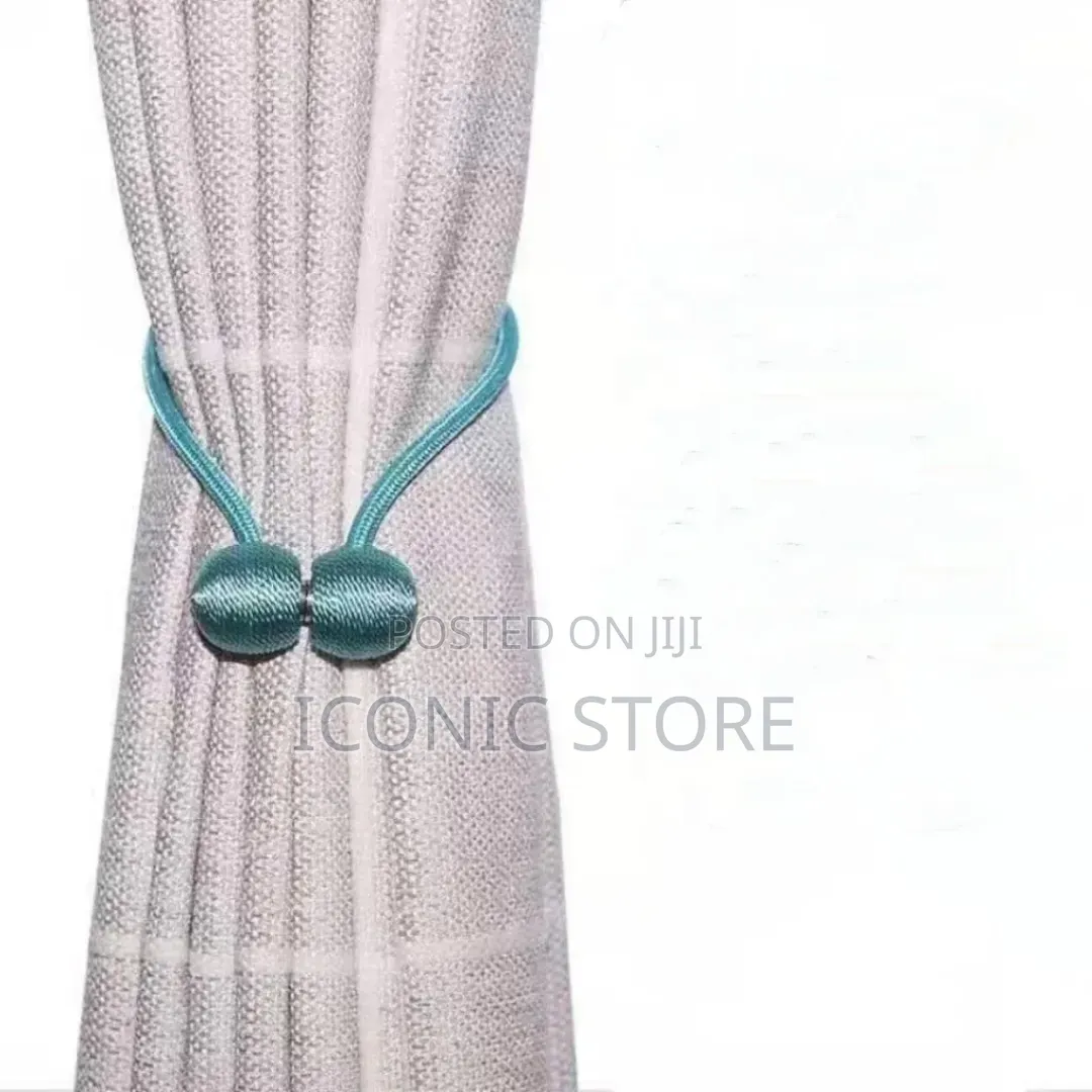 Elegant Curtain Tieback Rope – Magnetic Holder for Curtains