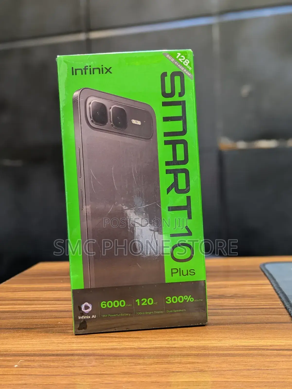New Infinix Smart 10 Plus 128 GB Black