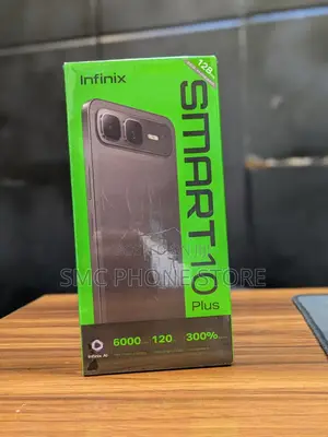 New Infinix Smart 10 Plus 128 GB Black