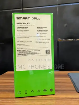 New Infinix Smart 10 Plus 128 GB Black