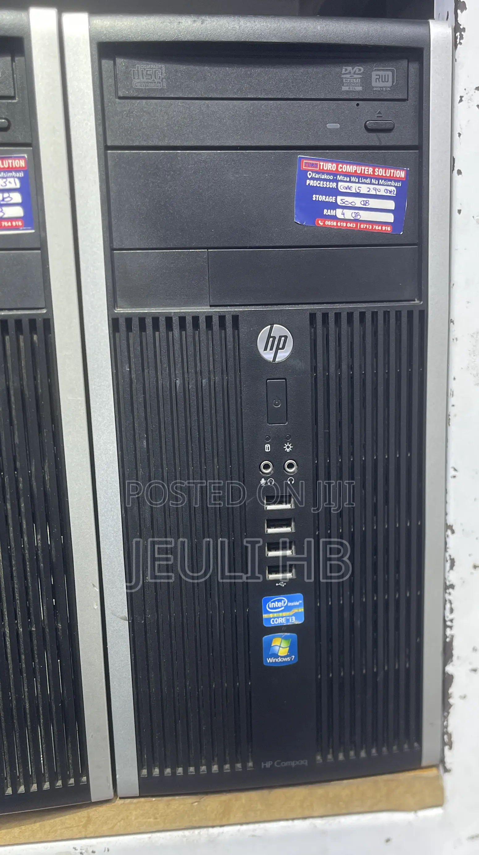 Desktop Computer HP 4GB Intel Core i5 HDD 500GB