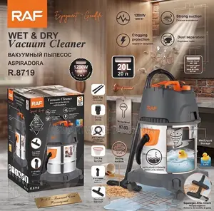 Raf R.8719 20l Wet Dry Vacuum Cleaner With Squeegee Kit