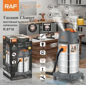 Raf R.8718 35l 1200w Vacuum Cleaner Dust Wet Dry Cleaning