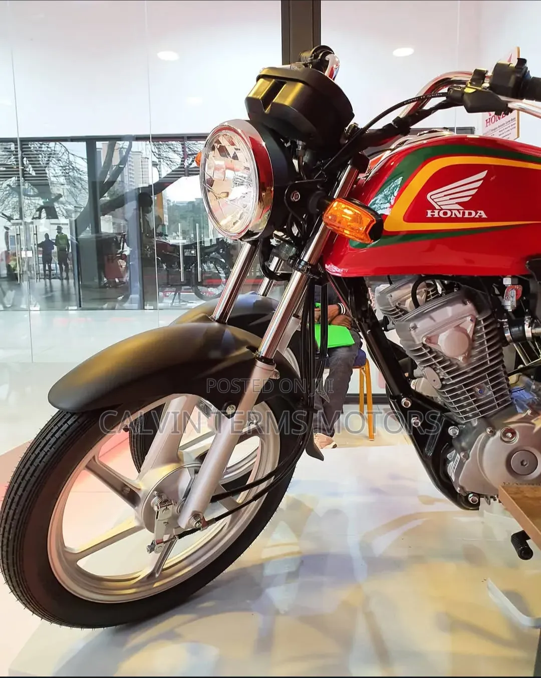 New Honda CB 2023 Red
