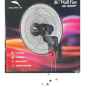 *Dolphin Wall Fan Size 16 180,000