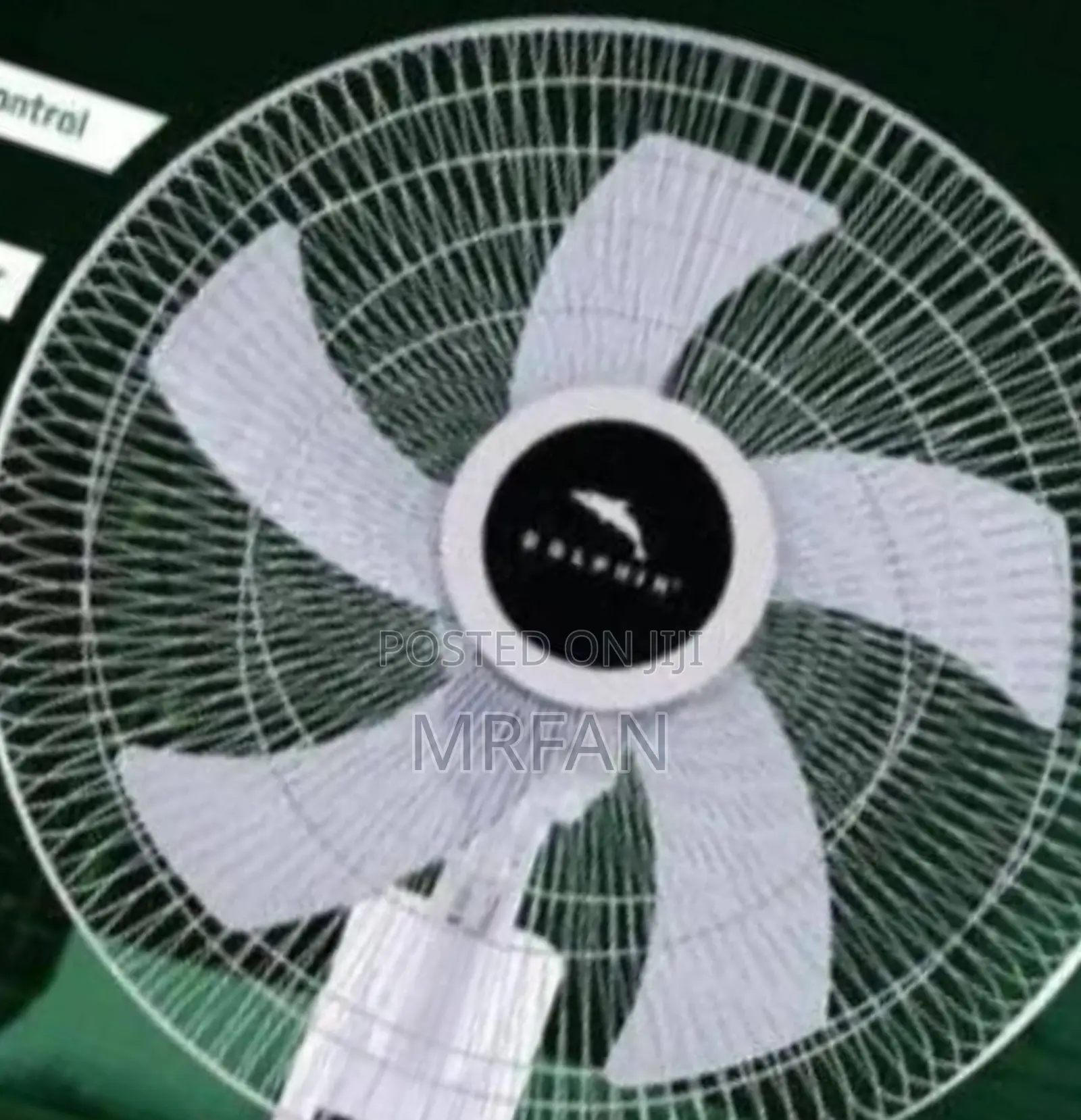 *Dolphin  Wall Fan Size 18 Model With Remote* 