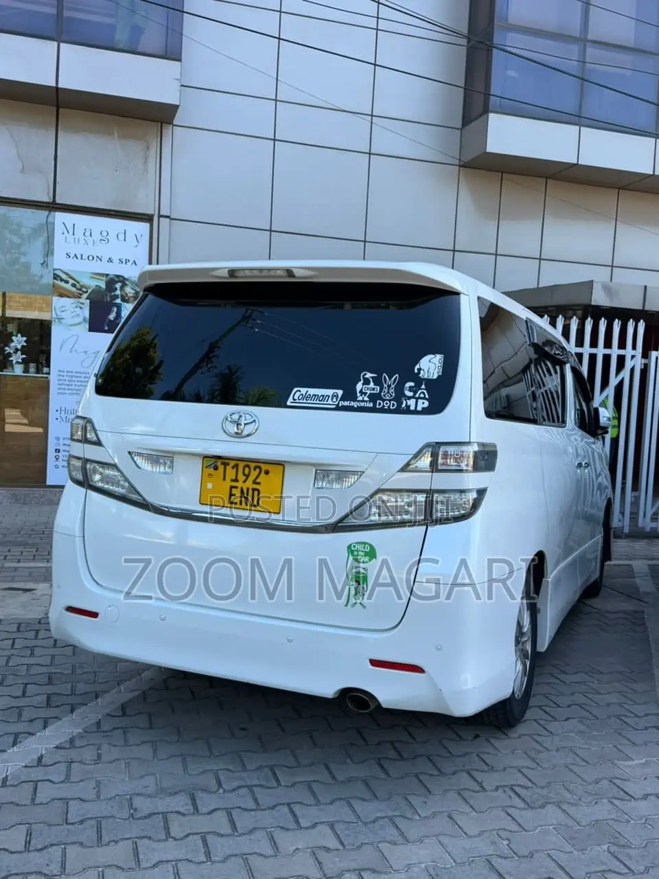 Toyota Alphard 2015 White