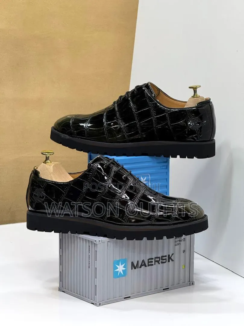 Men's Leather Shoes or Viatu Vya Leather Materials Timberland Branded