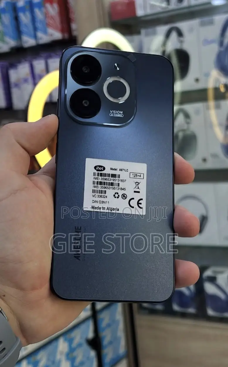 New Itel A80 128 GB Black